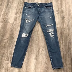 Abercrombie & Fitch Distressed Jeans